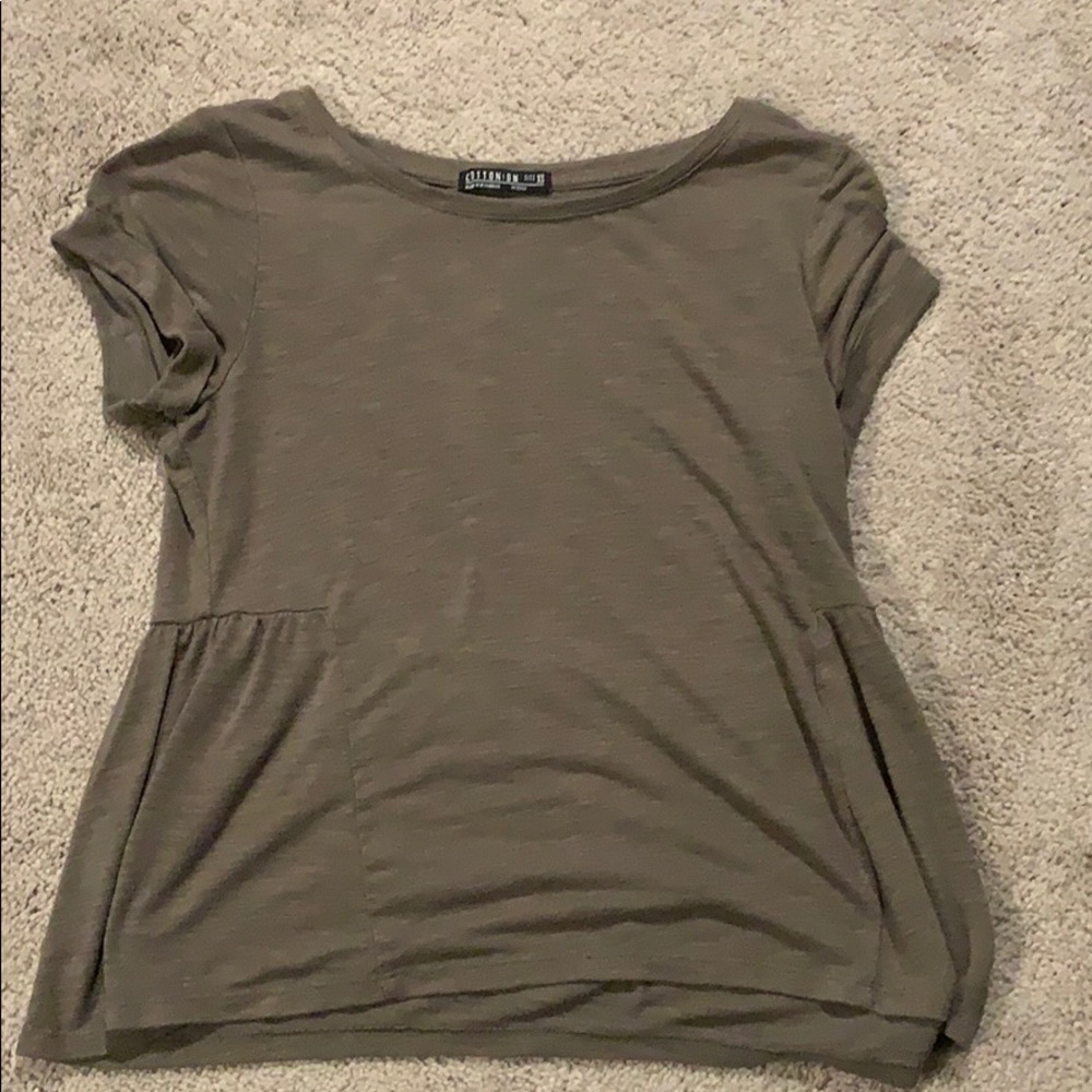 Peplum top